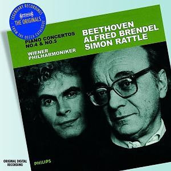 Klavierkonzerte 4,5, Alfred Brendel, Simon Rattle, Wp