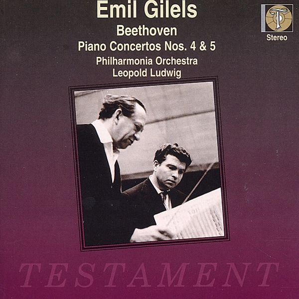 Klavierkonzerte 4 & 5, E. Gilels, L. Ludwig, Pol