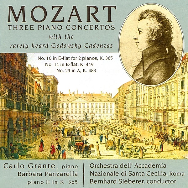 Klavierkonzerte Kv 449/488/365, Grante, Panzarella, Sieberer, Orchestra Dell Accademi