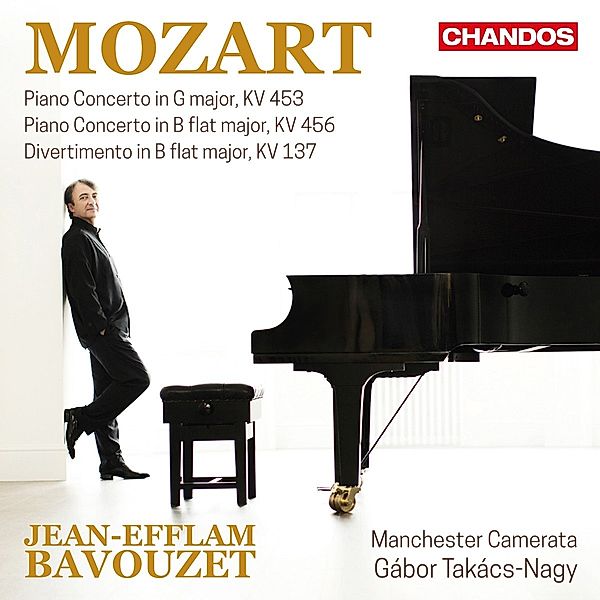 Klavierkonzerte Kv 453,456,137, Bavouzet, Takacs-Nagy, Manchester Camerata