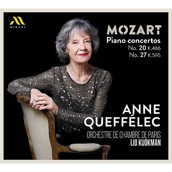 Klavierkonzerte Kv 466 & 595, Anne Queffélec, Orchestre de chambre de Paris, Liu Kuokman