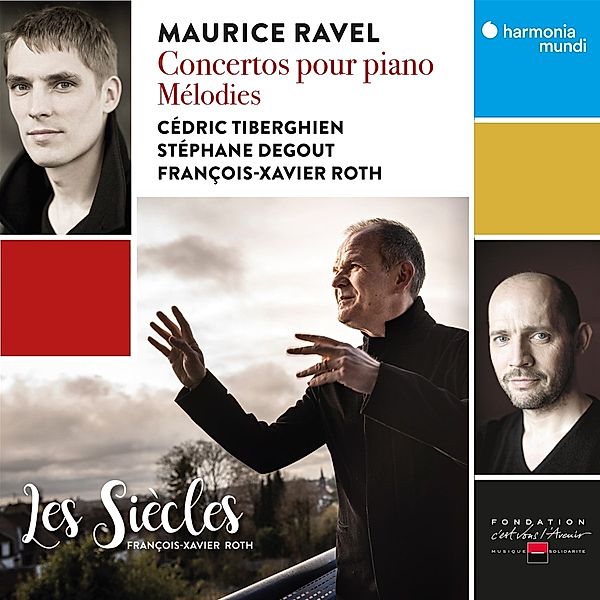 Klavierkonzerte/Lieder, Cedric Tiberghien, Stephane Degout, Roth, Les Siecles