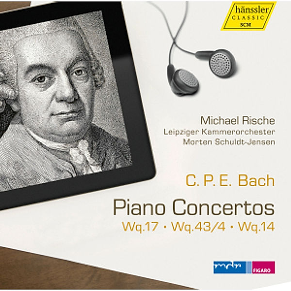 Klavierkonzerte Wq 17,Wq 43/4,Wq 14, Carl Philipp Emanuel Bach