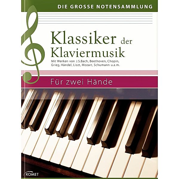Klaviernoten - Barock, Mozart, Klassiker, 3 Bde