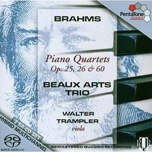 Klavierquart.Op.25,26 & 60, W. Trampler, Beaux Arts Trio