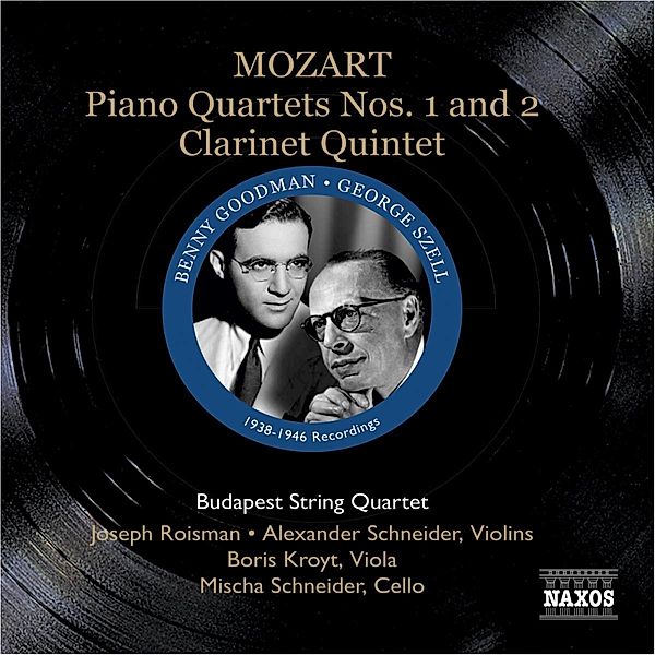 Klavierquartette 1+2, Budapest String Quartet