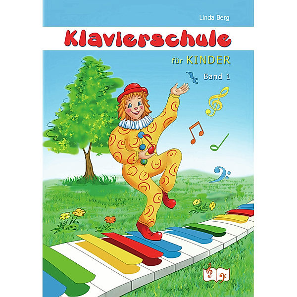 Klavierschule für Kinder Band 1, 2 Teile, Linda Berg