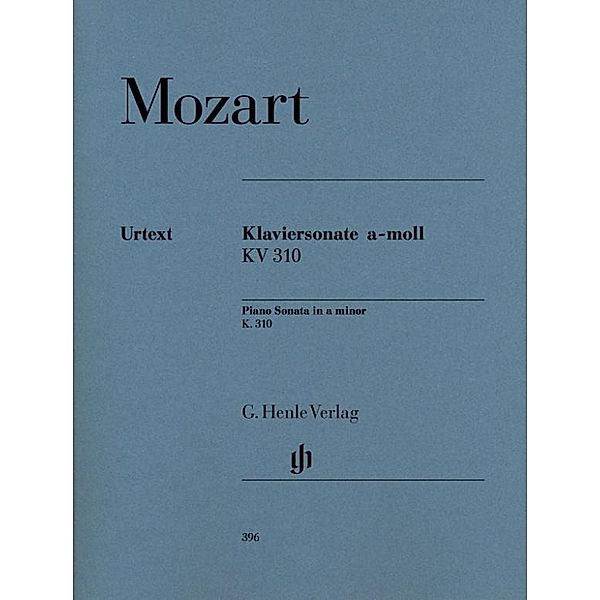 Klaviersonate a-Moll KV 310 (300d), Wolfgang Amadeus Mozart - Klaviersonate a-moll KV 310 (300d)