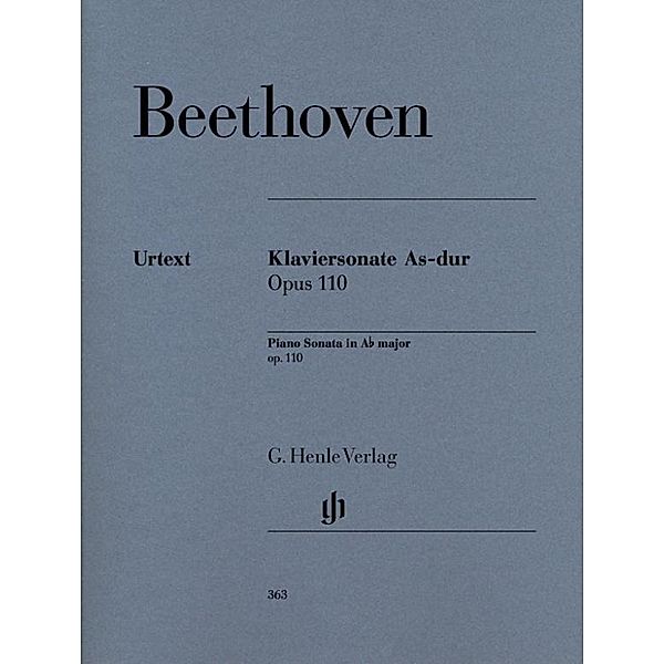 Klaviersonate As-Dur op.110, Ludwig van Beethoven - Klaviersonate Nr. 31 As-dur op. 110