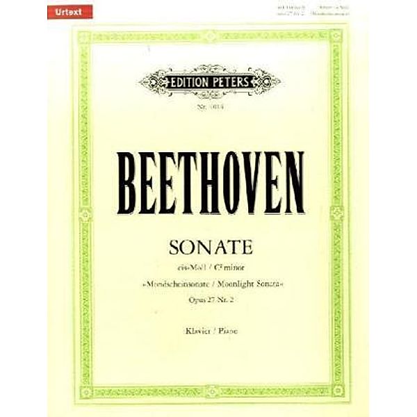 Klaviersonate cis-Moll op.27/2 (Mondschein-Sonate), Ludwig van Beethoven