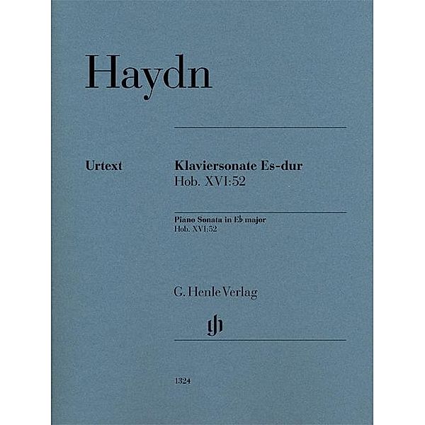 Klaviersonate Es-dur Hob. XVI:52, Joseph - Klaviersonate Es-dur Hob. XVI:52 Haydn