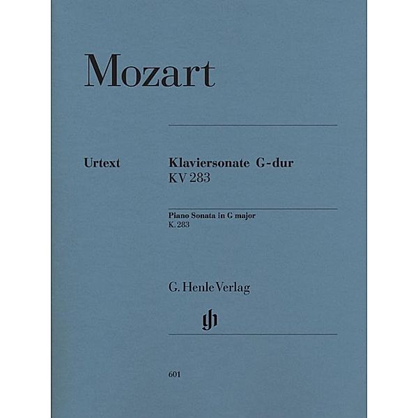 Klaviersonate G-Dur KV 283 (189h), Wolfgang Amadeus Mozart - Klaviersonate G-dur KV 283 (189h)