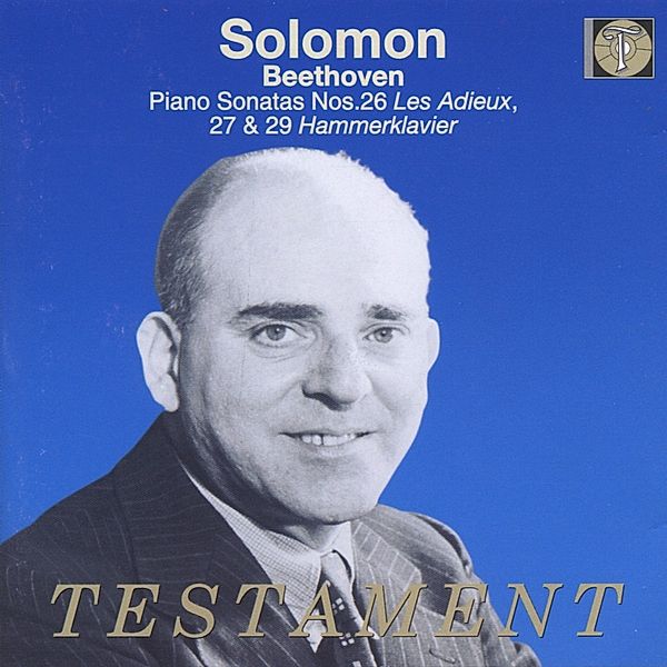 Klaviersonaten 26,27,29, Solomon