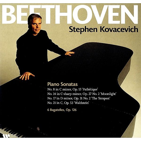 Klaviersonaten 8,14,17 & 21 (Vinyl), Stephen Bishop-Kovacevich