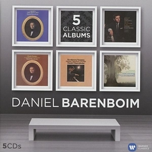 Klaviersonaten/-Konzerte-5 Classic Albums, Daniel Barenboim