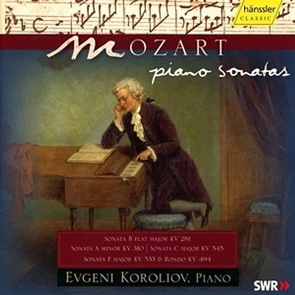 Klaviersonaten Kv 281,310,533, Wolfgang Amadeus Mozart