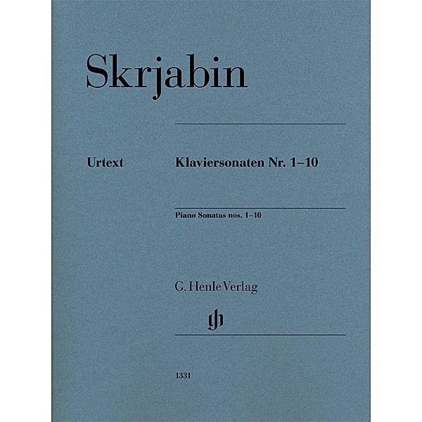 Klaviersonaten Nr. 1-10, Alexander Skrjabin - Klaviersonaten Nr. 1-10