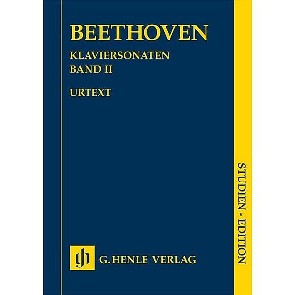 Klaviersonaten, Studien-Edition, Band II Ludwig van Beethoven - Klaviersonaten