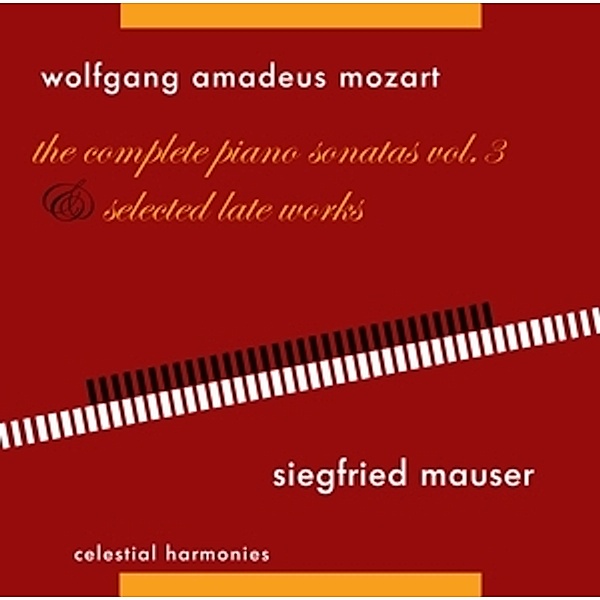 Klaviersonaten Vol.3, Siegfried Mauser