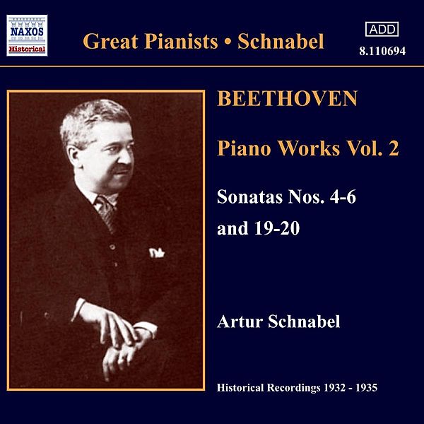 Klavierwerke Vol.2 (Sonaten), Artur Schnabel