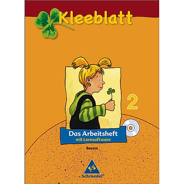 Kleeblatt, Das Sprachbuch, Ausgabe 2008 Bayern: 2. Jahrgangsstufe, Das Arbeitsheft m. CD-ROM