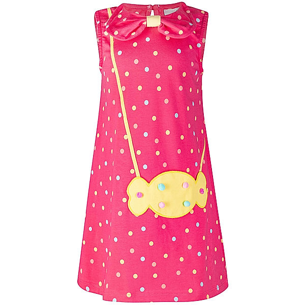 happy girls Kleid CANDY gepunktet in pink