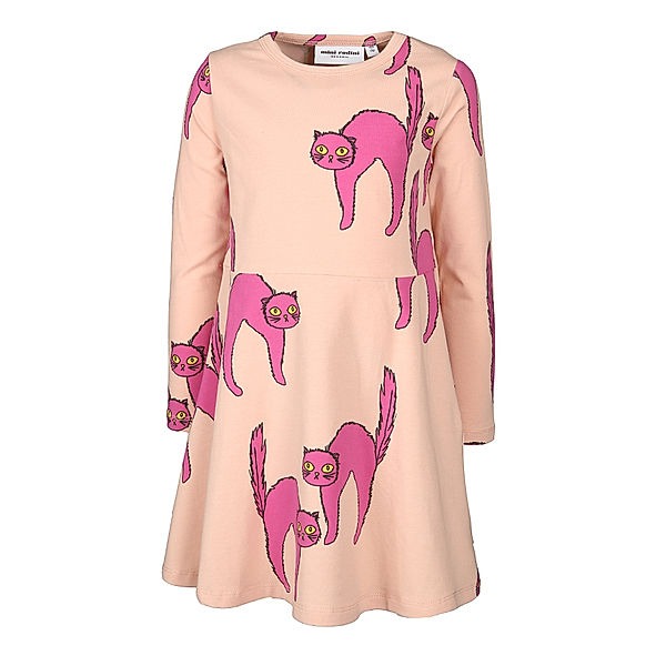 mini rodini Kleid CATZ in rosa/pink