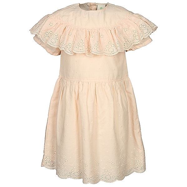 EN FANT Kleid CREAMY mit Rüschen in pastellrosa