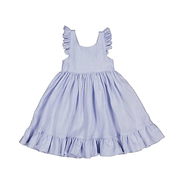 MarMar Copenhagen Kleid DANITA FRILL ärmellos in blue mist