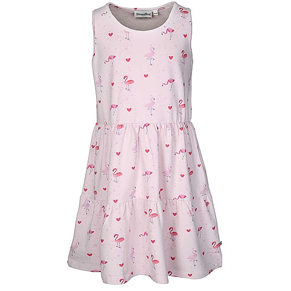 tausendkind collection Kleid FLAMINGO LIEBE ärmellos in rosa