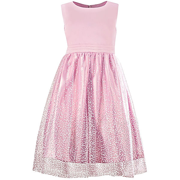 happy girls Kleid GLITTER DOTS ärmellos in dusty rose