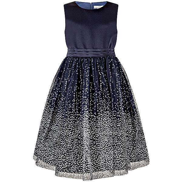 happy girls Kleid GLITTER DOTS ärmellos in navy