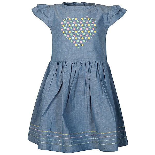 BLUE SEVEN Kleid MAGIC HEART in denim blue