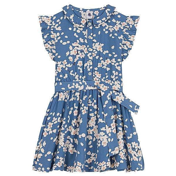 Petit Bateau Kleid MAGNOLIA ärmellos in beach blue