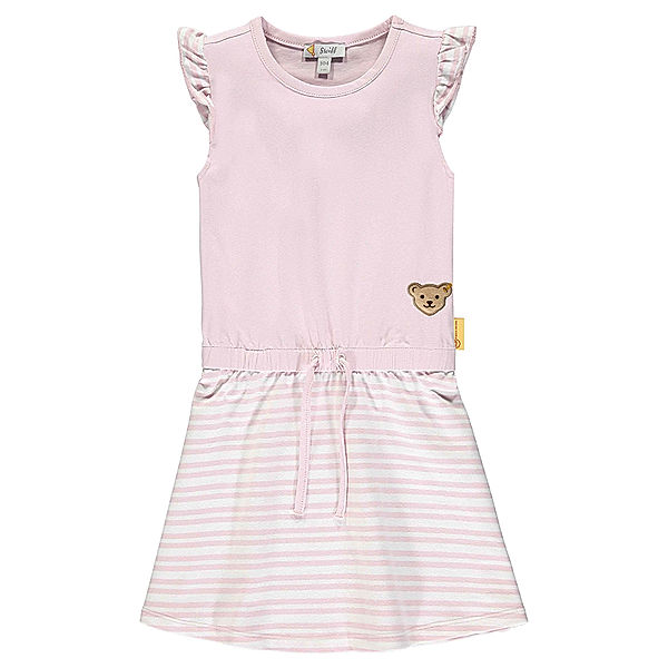 Steiff Kleid MINI GIRLS – SUMMER DAY mit Flügelärmeln in rosa