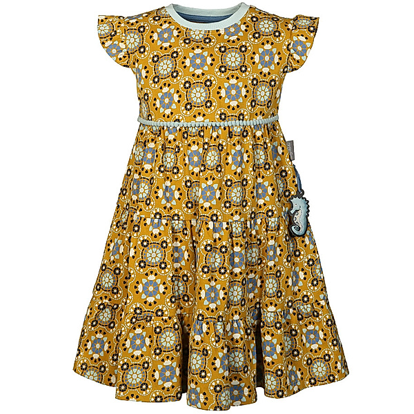 Sigikid Kleid MINI – SUMMER DAY mit Flügelärmeln in gelb