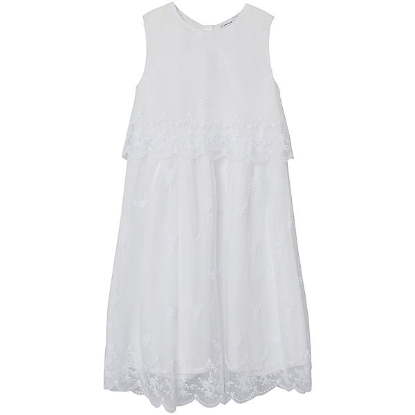 name it Kleid NKFRAZILLA SPENCER ärmellos in bright white