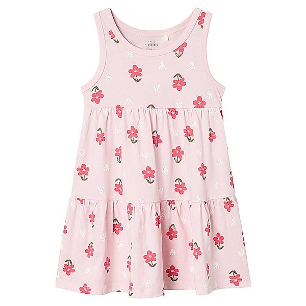 name it Kleid NMFVIGGA SPENCER LITTLE FLOWERS ärmellos in parfait pink