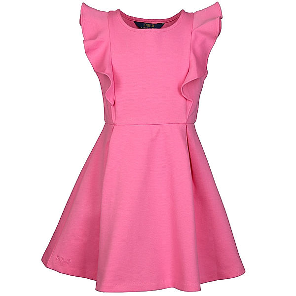 Polo Ralph Lauren Kleid PONTE RUFFLES in pink