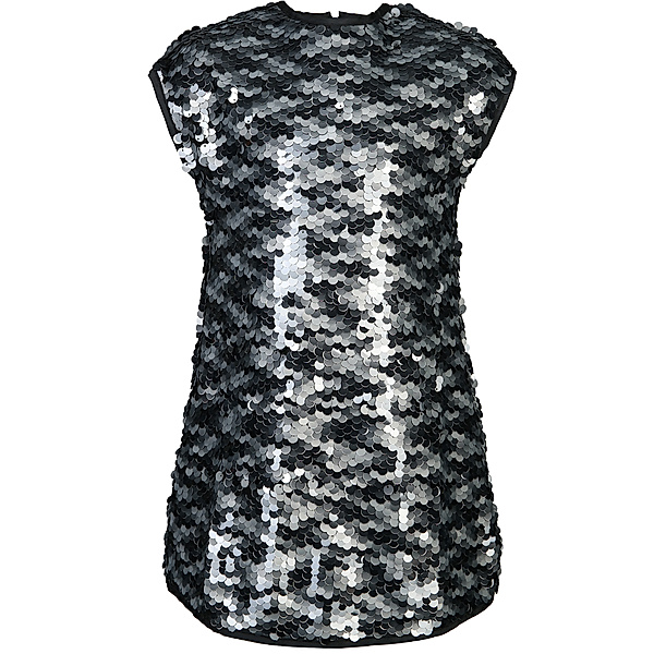 Boboli Kleid SILVER mit Pailletten in schwarz