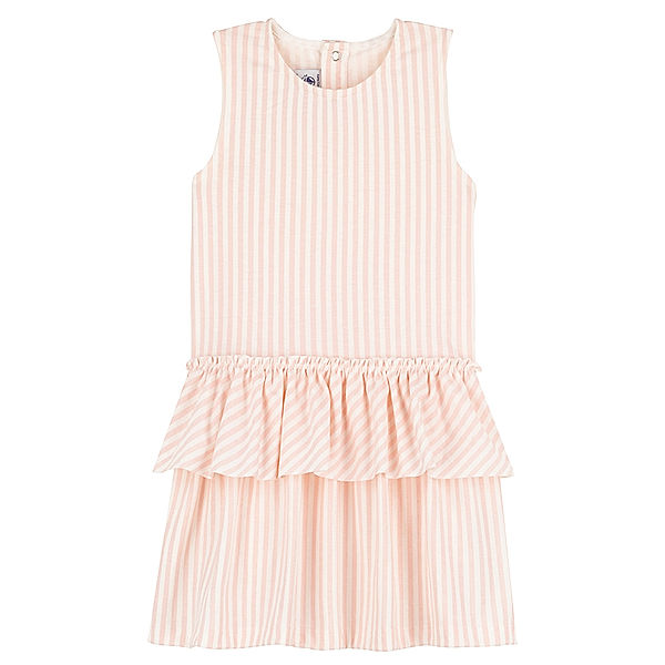 Petit Bateau Kleid STREIFEN in rosa/weiß