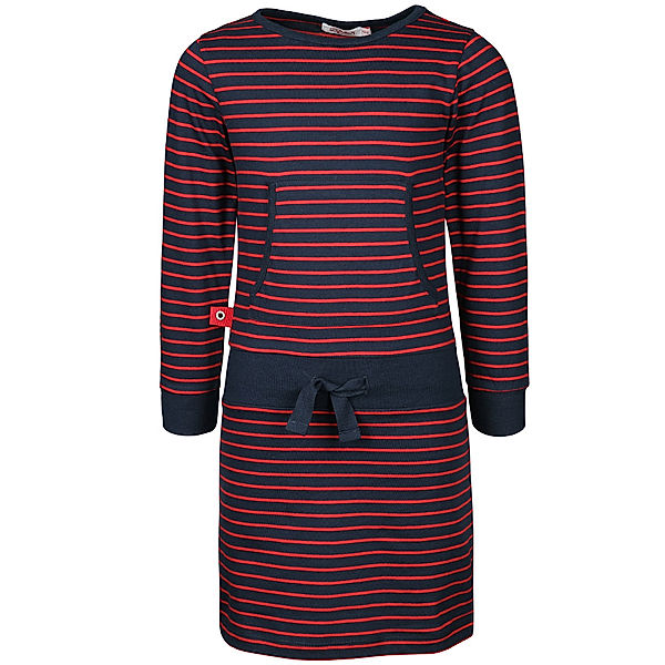 Volltreffer Kleid STRIPES in dunkelblau/rot