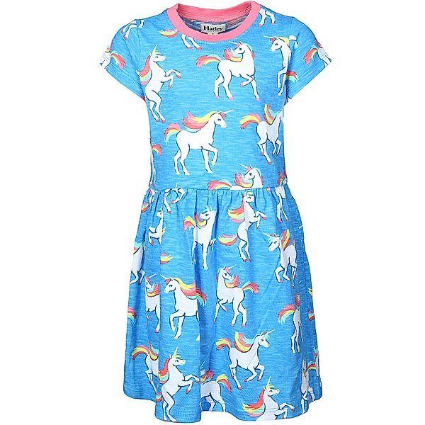 Hatley Kleid UNICORN SKY DANCE in blue aster