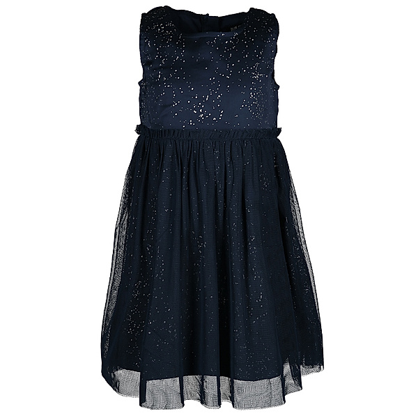 BLUE SEVEN Kleid WOODLAND MAGIC mit Tüll in dunkelblau