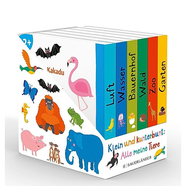 Klein und kunterbunt: Alle meine Tiere Würfel Buch jetzt online bei  Weltbild.ch bestellen
