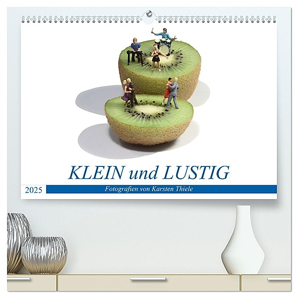 KLEIN und LUSTIG (hochwertiger Premium Wandkalender 2025 DIN A2 quer), Kunstdruck in Hochglanz, Calvendo, Karsten Thiele