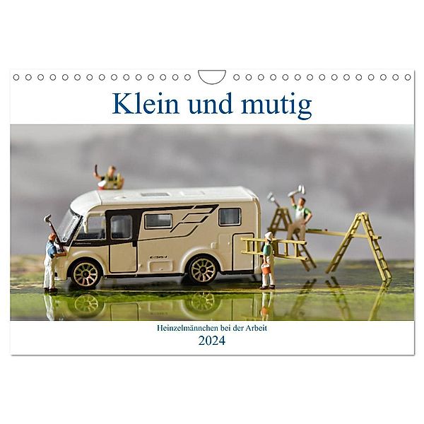 Klein und Mutig (Wandkalender 2024 DIN A4 quer), CALVENDO Monatskalender, Monika Koch