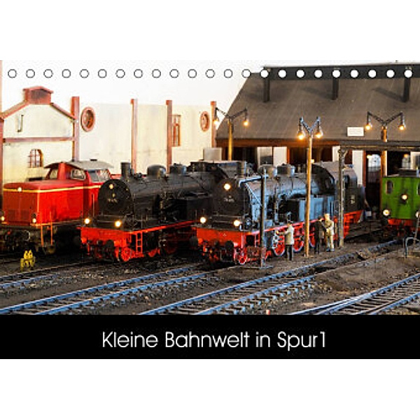 Kleine Bahnwelt in Spur 1 (Tischkalender 2022 DIN A5 quer), Anneli Hegerfeld-Reckert