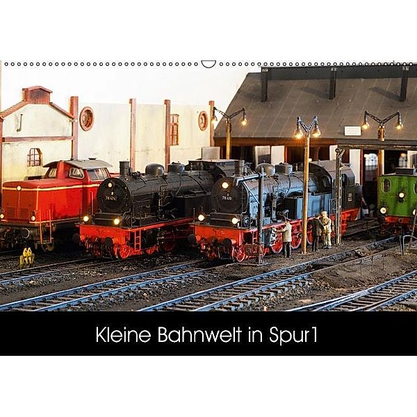 Kleine Bahnwelt in Spur 1 (Wandkalender 2017 DIN A2 quer), Anneli Hegerfeld-Reckert