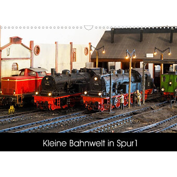 Kleine Bahnwelt in Spur 1 (Wandkalender 2022 DIN A3 quer), Anneli Hegerfeld-Reckert